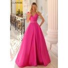Clarisse 810269 Beaded Belt Prom Dress