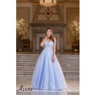 Azure prom dress A7011