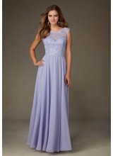 Beaded Lace with Chiffon Morilee Bridesmaid Dress