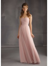 Classic Long Luxe Chiffon Morilee Bridesmaid Dress