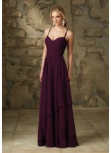 A-Line Luxe Chiffon Morilee Bridesmaid Dress