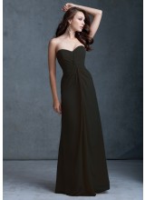 Beautiful Chiffon Mori Lee Bridesmaid Dress with Twist Knot Bodice