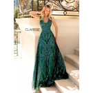 Clarisse Couture 5105 Sparkling Gown with Pockets