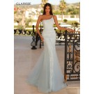 Clarisse 810205 One Shoulder Lace Mermaid Dress